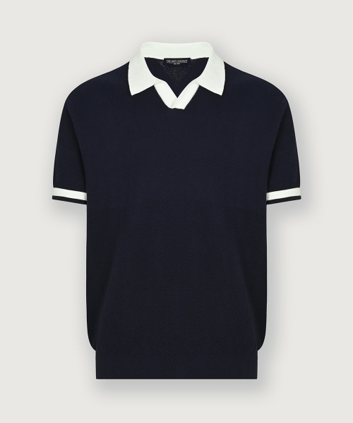 (M) Поло-трикотаж Orea в елочку, 3 colors