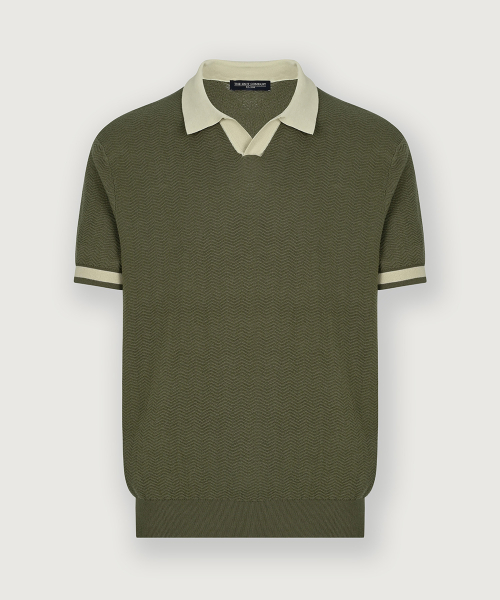 (M) Поло-трикотаж Orea в елочку, 3 colors