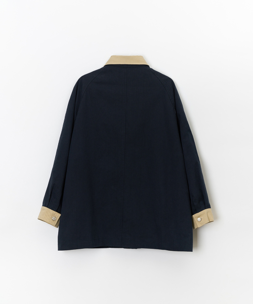 Классическая рабочая куртка хаф-зип (Navy)