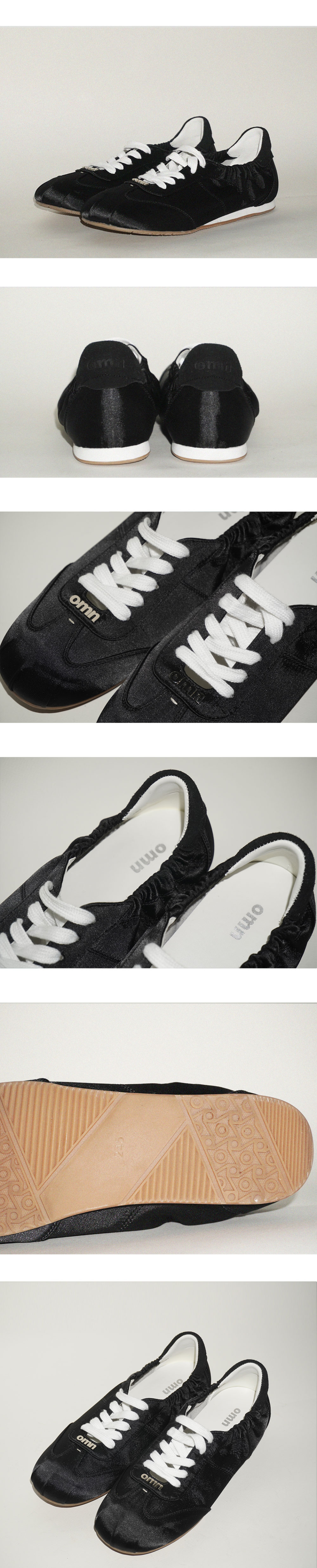 ★ OMNIPOTENT ★ omn Satin sneakers MUSINSA | OMNIPOTENT omn Satin sneakers _Black