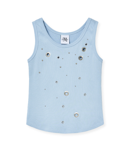 3 eyelet top (sky Синий)