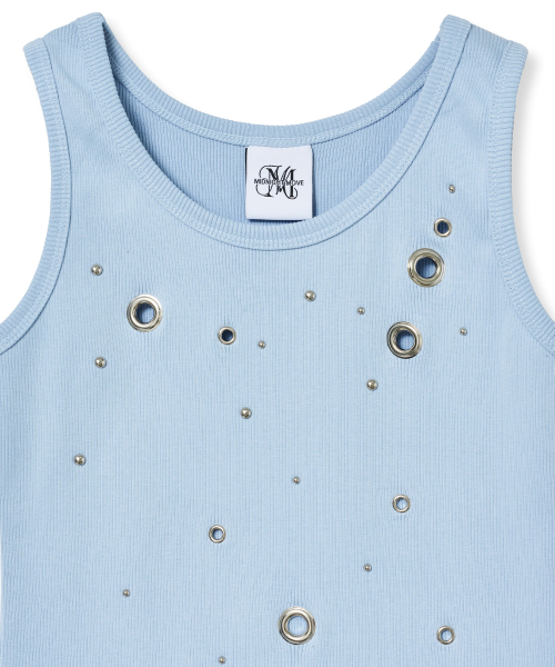 3 eyelet top (sky Синий)