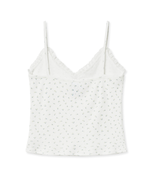 fl lace top (white)