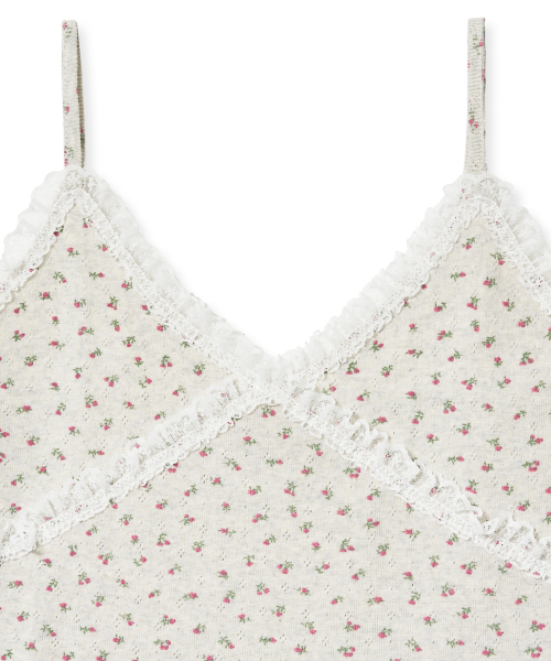 fl lace top (beige)