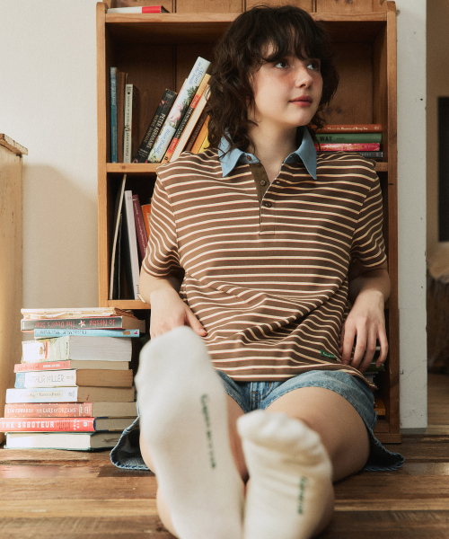 Полоса Polo Tee (Brown)