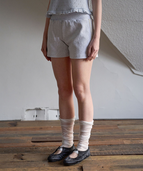 Кружевные шорты White Melange