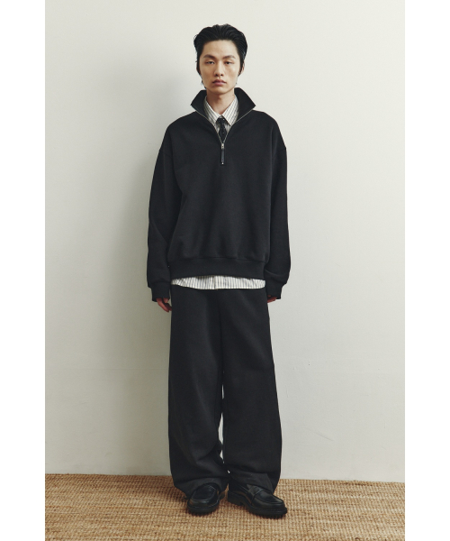 Coverstitch Sweatpants - Черный