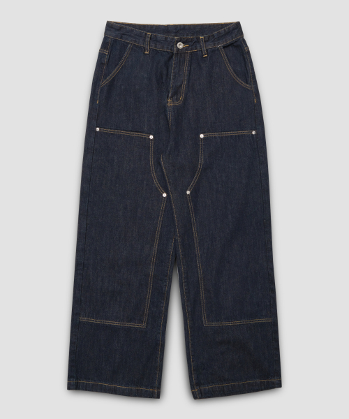 Джинсы Double Knee (Indigo)