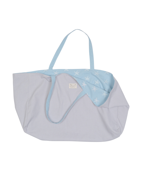 TCM starfish reversible tote bag (sky Синий/grey)