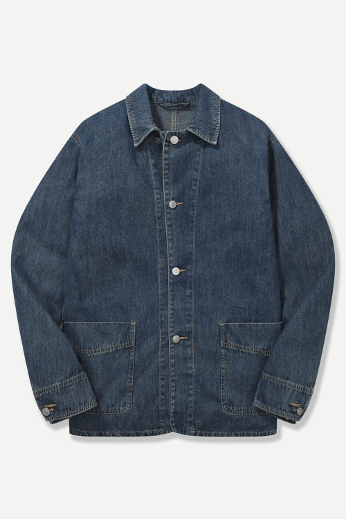 Джинсовый джемпер semi overfit Navy BNESJP408NY
