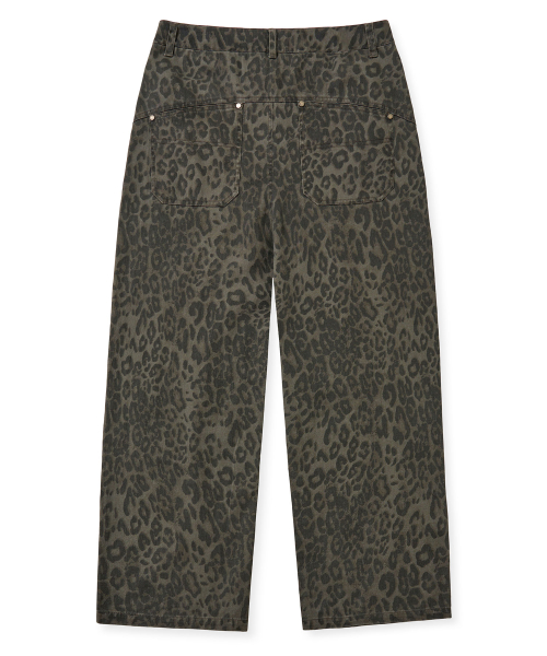 TAG LEOPARD брюки - Черный