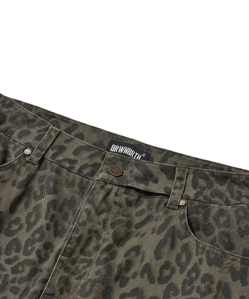 TAG LEOPARD брюки - Черный
