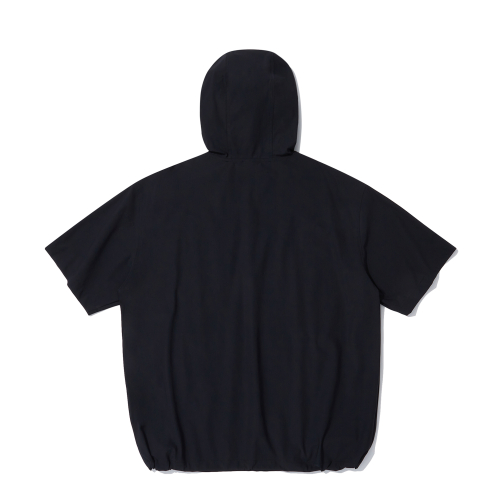 Охлаждающий анорак с капюшоном из трикотажа, Black ITZ2UJ35ABK
