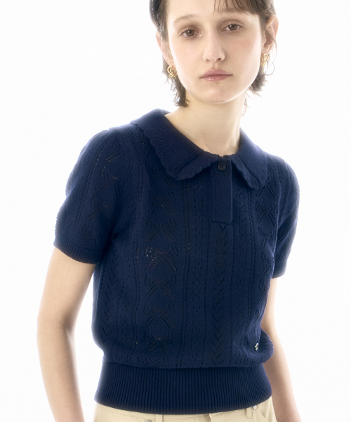 Вязаный топ Daisy Crochet NV