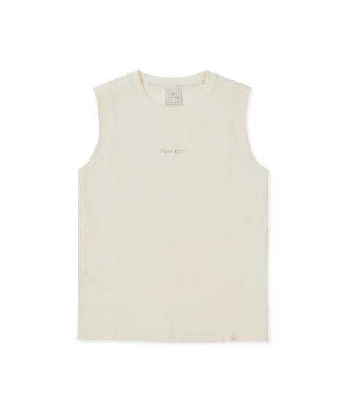 Женская майка в рубчик (S25MWFST39) Butter Ivory