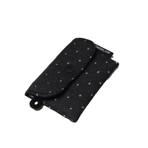 Простой картхолдер_Black Denim Star