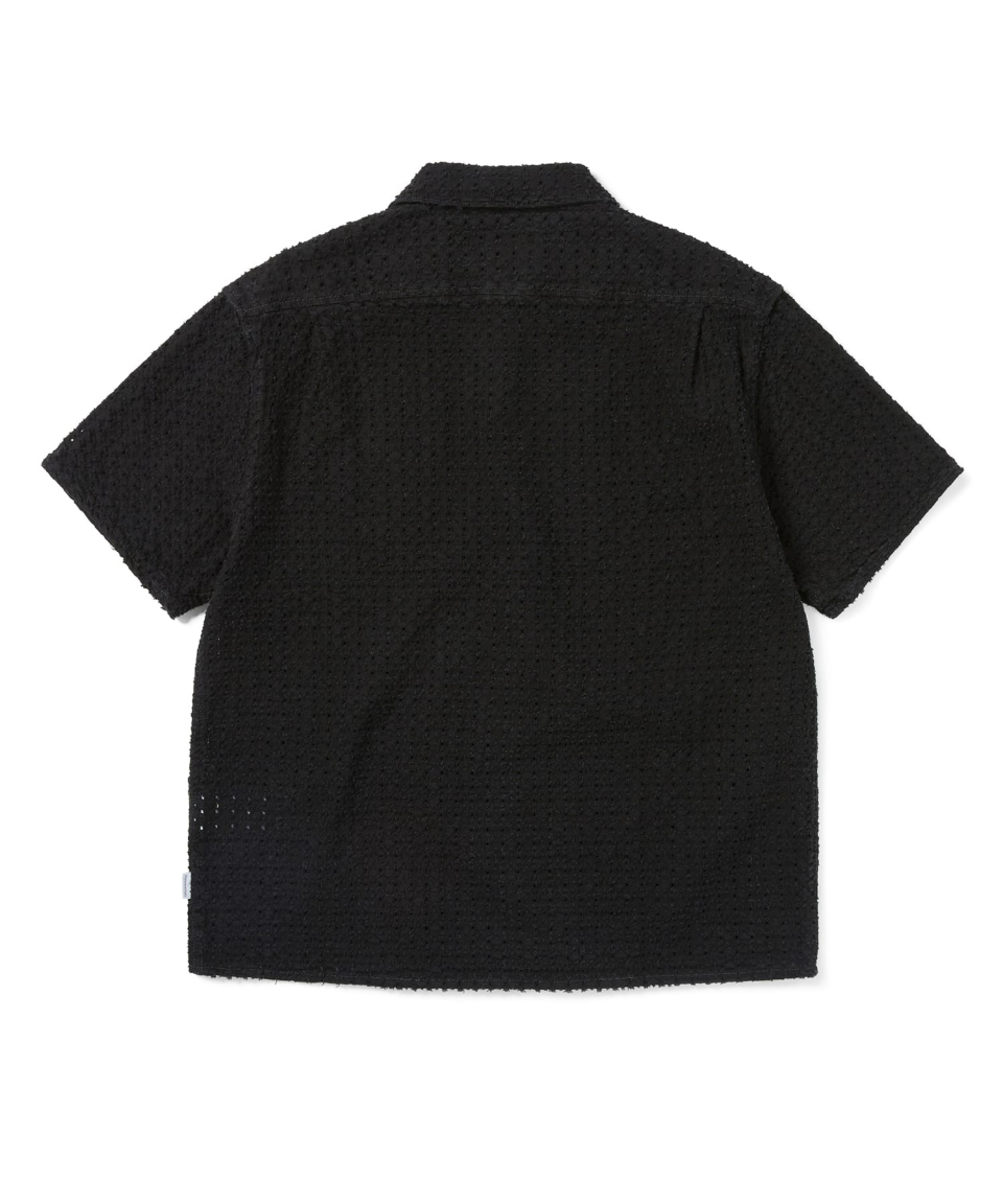 トップス thisisneverthat Damaged Denim Zip Shirt Damaged Denim Shirt - thisisneverthat®
