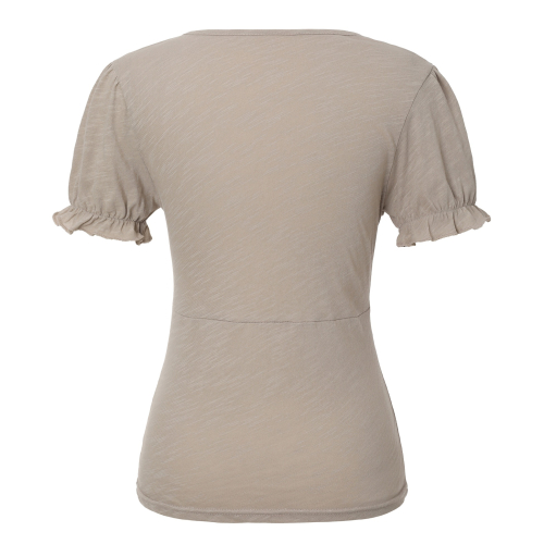 Puff Slub T-shirt (beige)