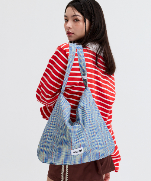 CHECKER ECO CROSS BAG LEMON
