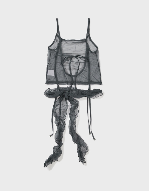 [MMW] LAYERED жилет (CHARCOAL)