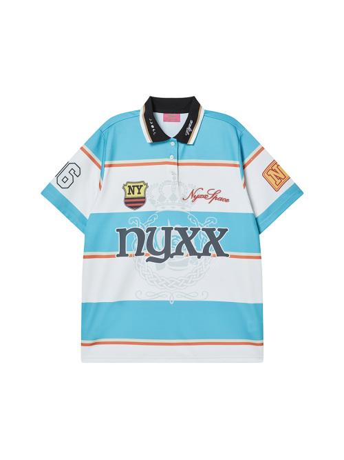 полоса POLO SHIRTS синий