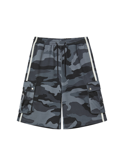 TOUGH BEAR CAMO HALF брюки черный