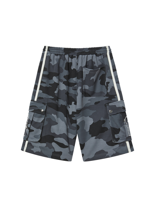 TOUGH BEAR CAMO HALF брюки черный