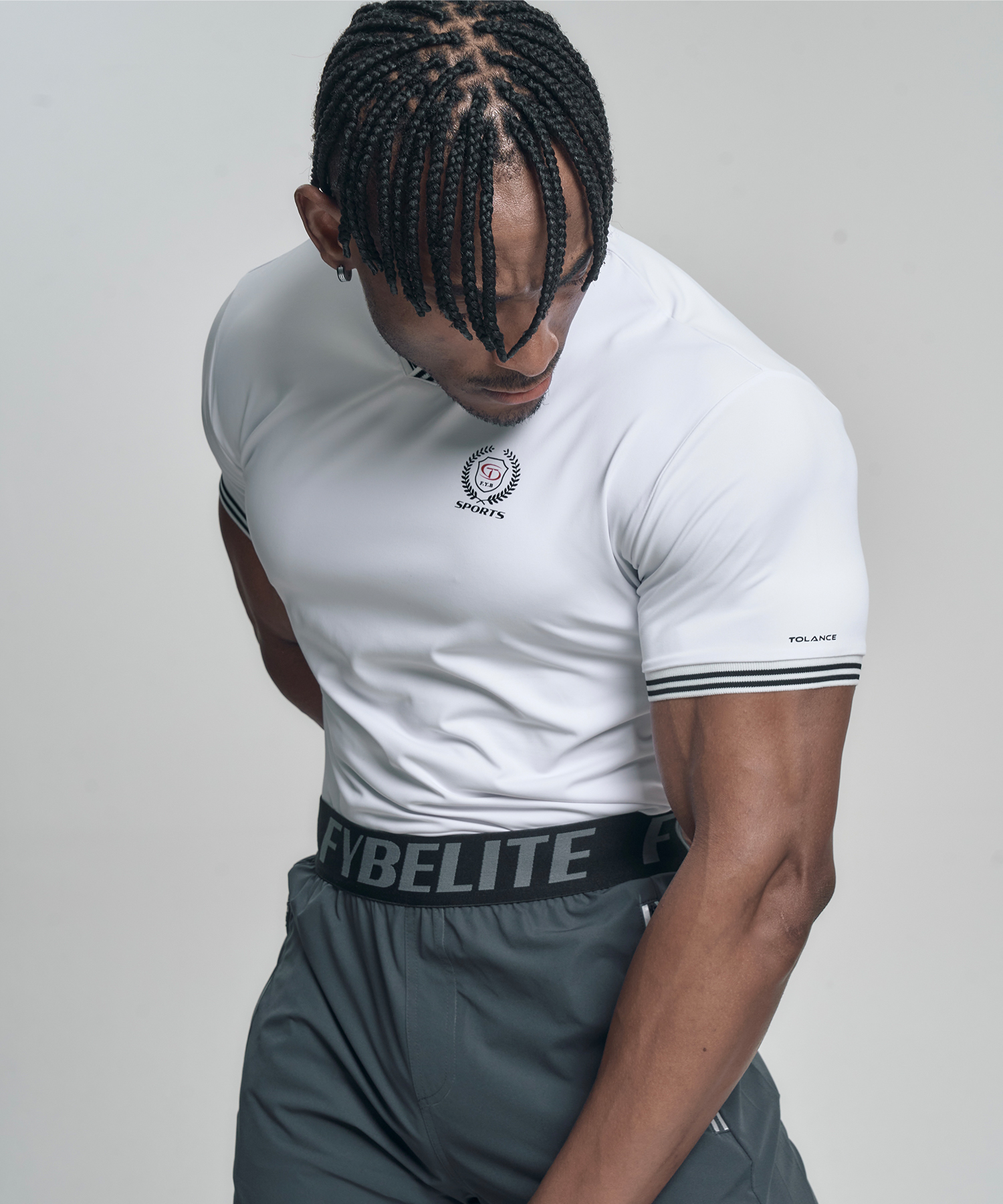 Active Assist Short Sleeve White