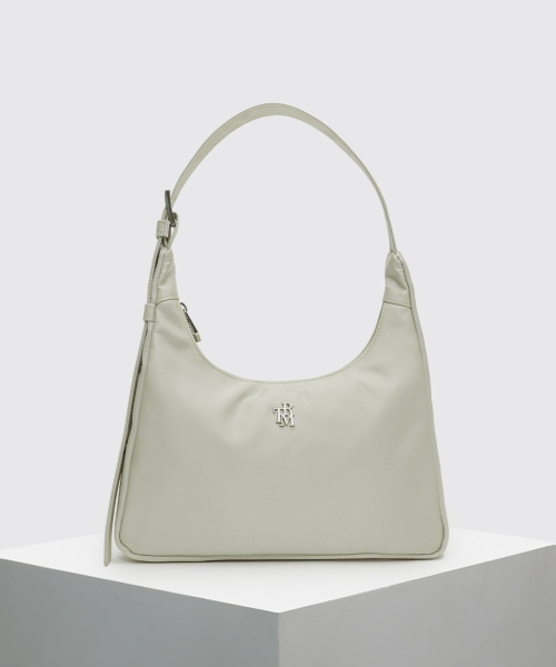TRM Recycle нейлон Eyelet hobo bag T19W
