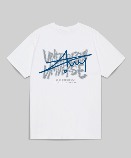 Universe Cell Signature оверсайз Fit Short-Sleeved T-Shirt 4 цвет