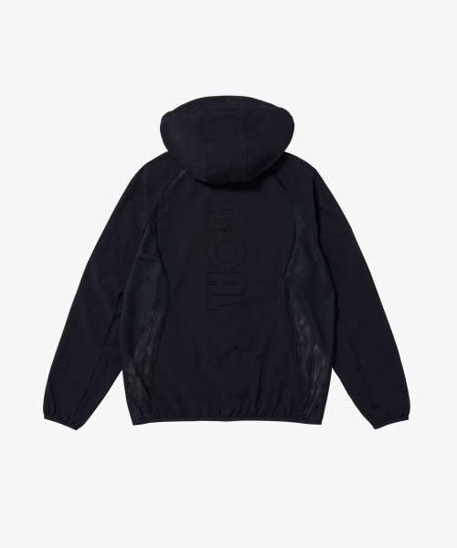 AIR THROUGH HOODED легкий JACKET-NAVY