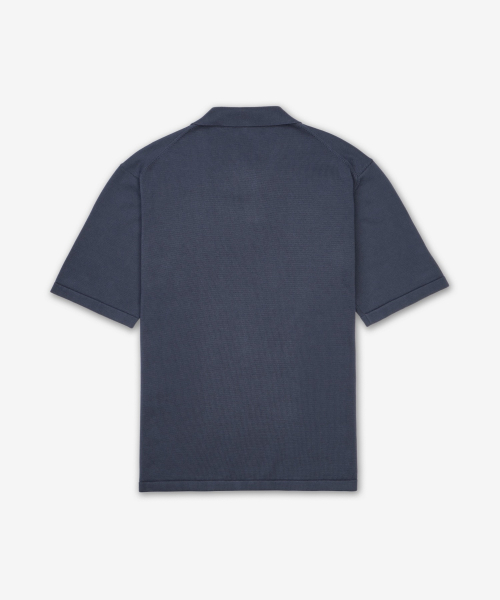 Поло с патчем Fox Head - Slate Grey / OM00205KT11350076
