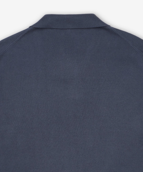 Поло с патчем Fox Head - Slate Grey / OM00205KT11350076