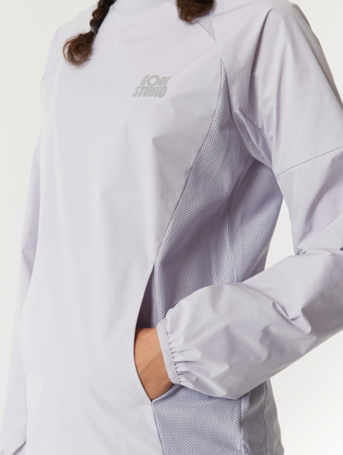 легкий AIR THROUGH WIND PULLOVER-LAVENDER