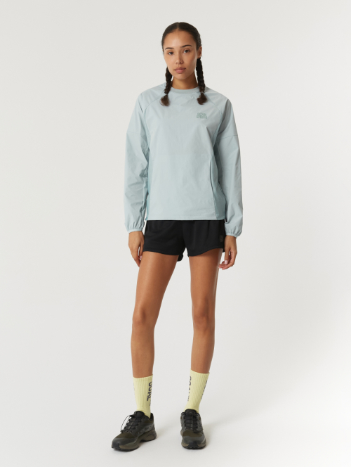 легкий AIR THROUGH WIND PULLOVER-SKY синий