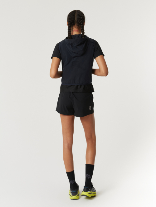 WS AIR THROUGH HOODED легкий VEST-NAVY