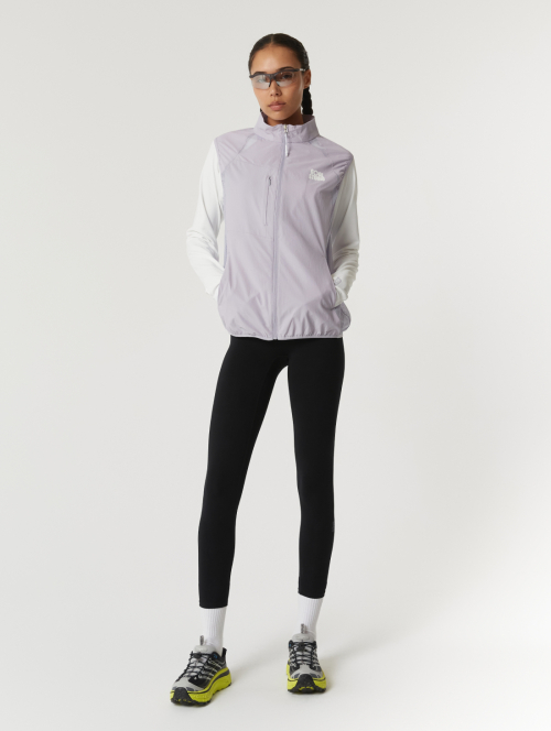 AIR THROUGH 2WAY ZIP легкий VEST-LAVENDER