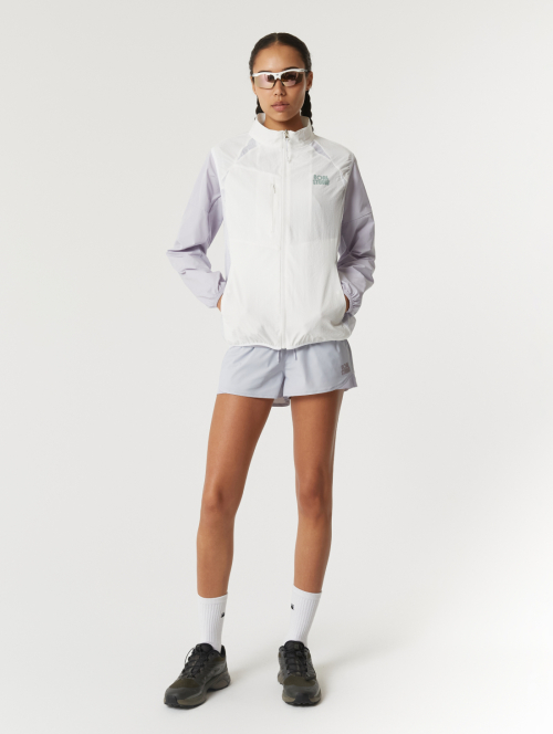 AIR THROUGH 2WAY ZIP легкий VEST-WHITE