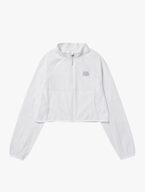 WS AIR THROUGH легкий JACKET-WHITE
