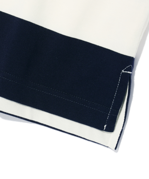 Поло в полоску Dotti DARK NAVY (MP2TU281-067)