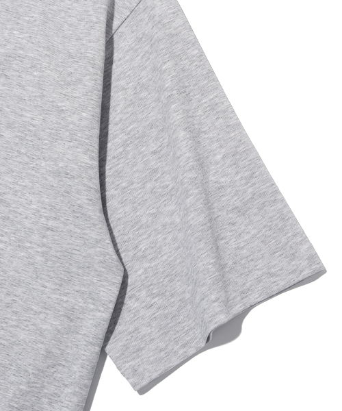 Худи с коротким рукавом Wicked Smile MELANGE GREY (MP7TU429-097)
