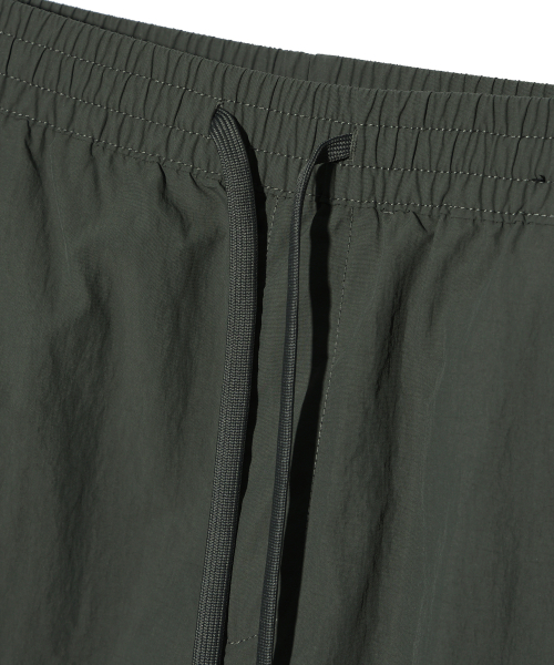 Нейлоновые широкие брюки-парашюты карго CHARCOAL (MP2PU369-075)