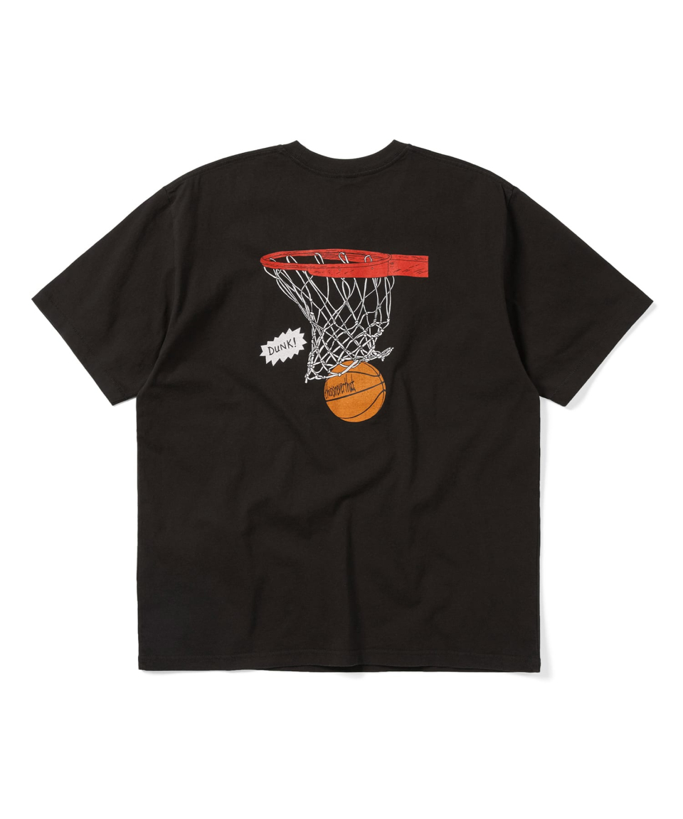 【THISISNEVERTHAT】Dunk Hoop Tee Off Black 202504151002112798408294167fdb