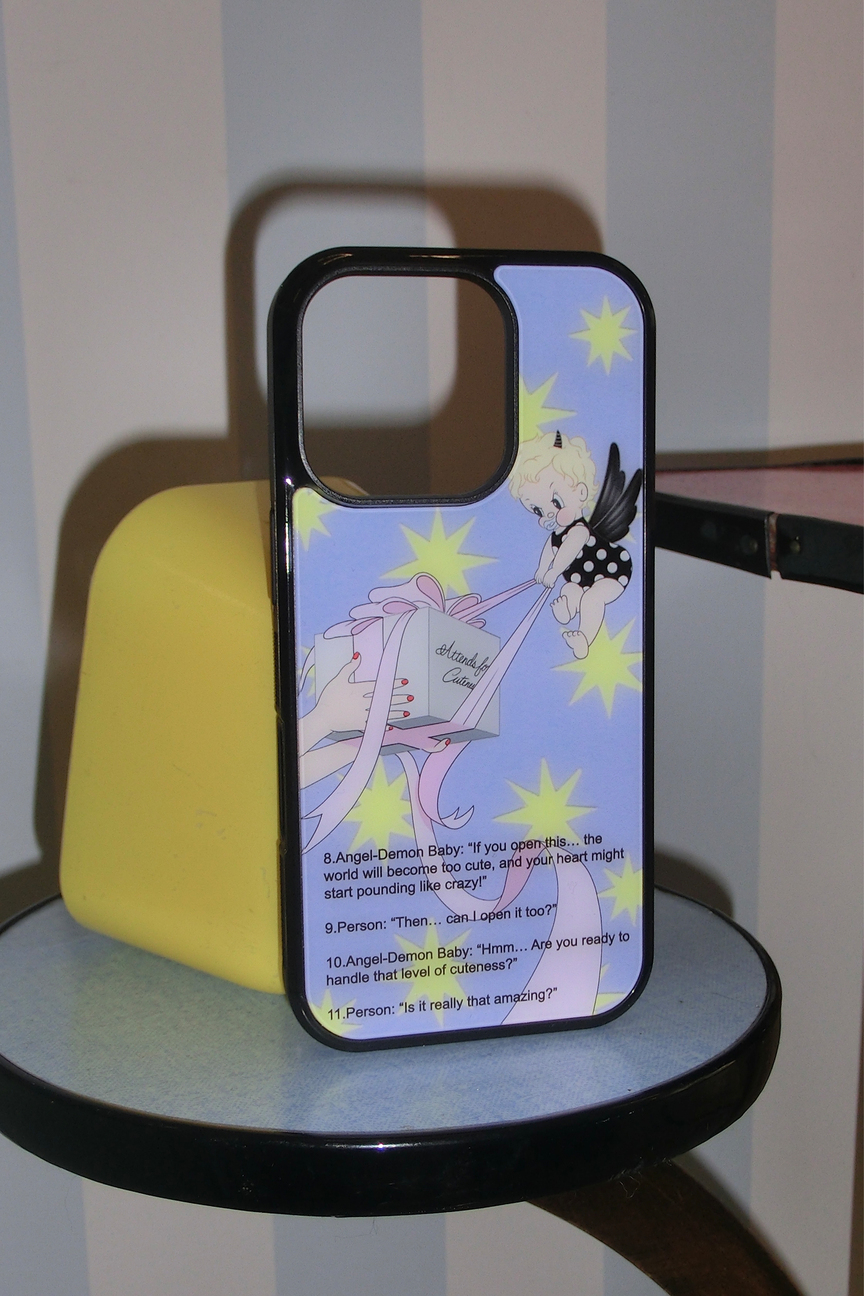 【韓国Attends アテンズ】Angel demon baby case 어텐즈(ATTENDS) Angel demon baby case (hosi) - 후기 | 무신사