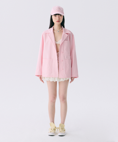 VOL12.Gardeners Jacket_Light Pink