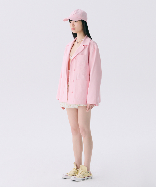 VOL12.Gardeners Jacket_Light Pink
