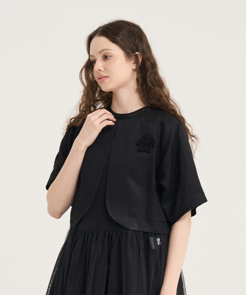 Болеро-жакет Is - Black