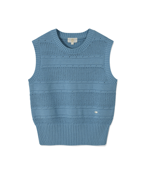 Женский вязаный жилет Sky Blue