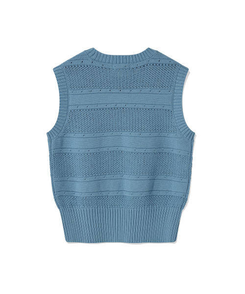 Женский вязаный жилет Sky Blue