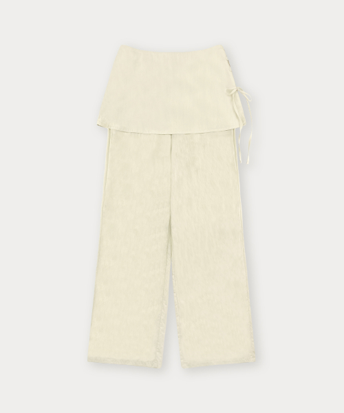 Muse Layered юбка брюки - Cream